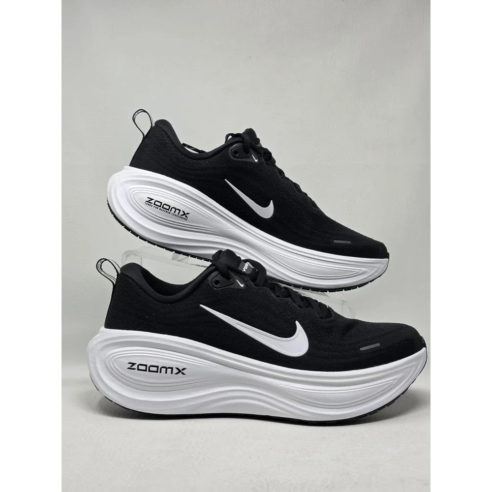 Nike Vomero Plus Mens Road Running Shoe Black  White HV8150-002 Size 8 New